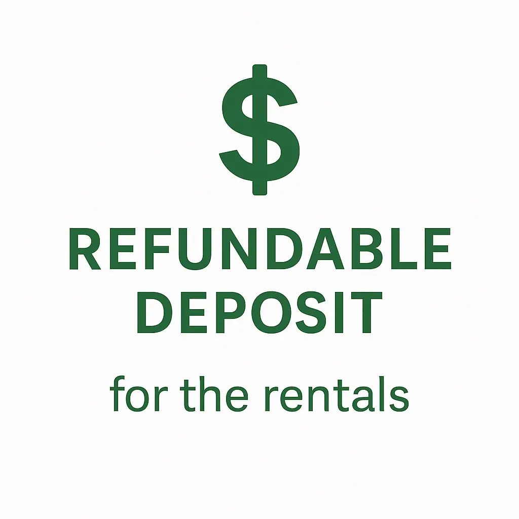 Deposit for Pressure Washer (refundable)