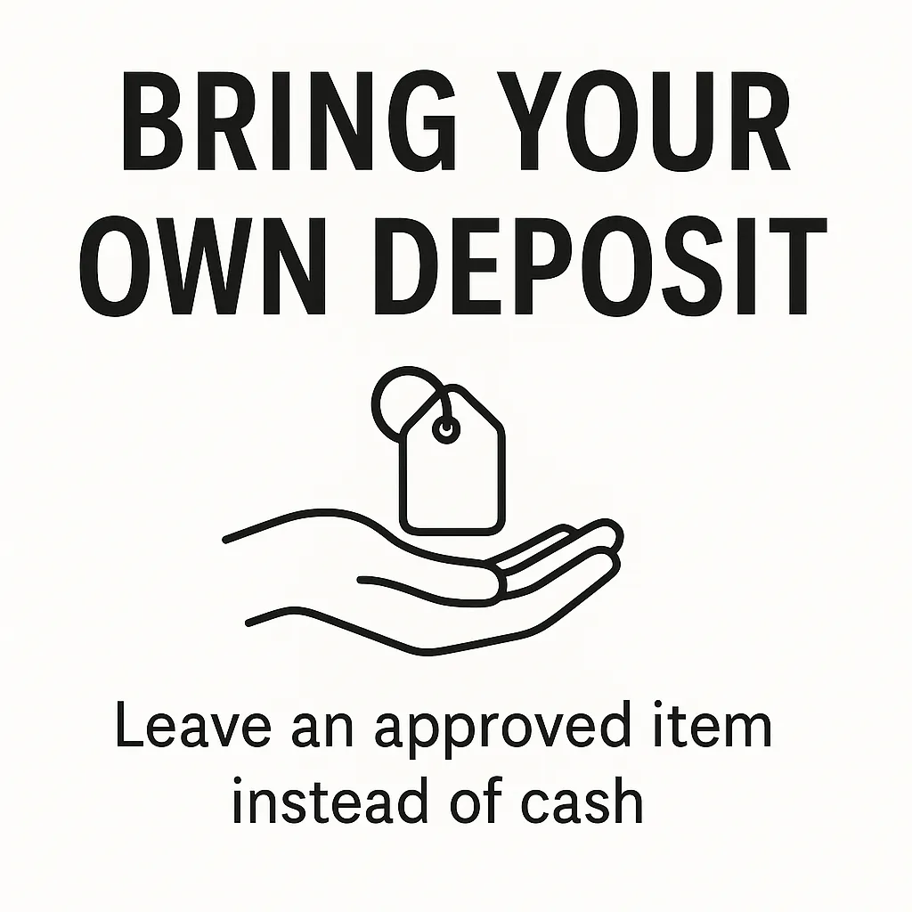 B: Deposit of Value (No Cash Required)