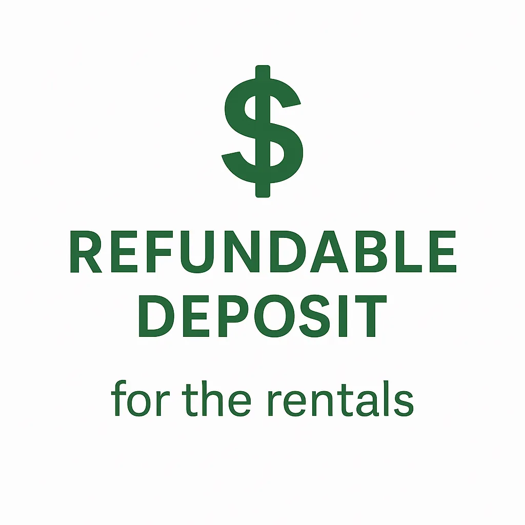 A: $75 Refundable Security Deposit